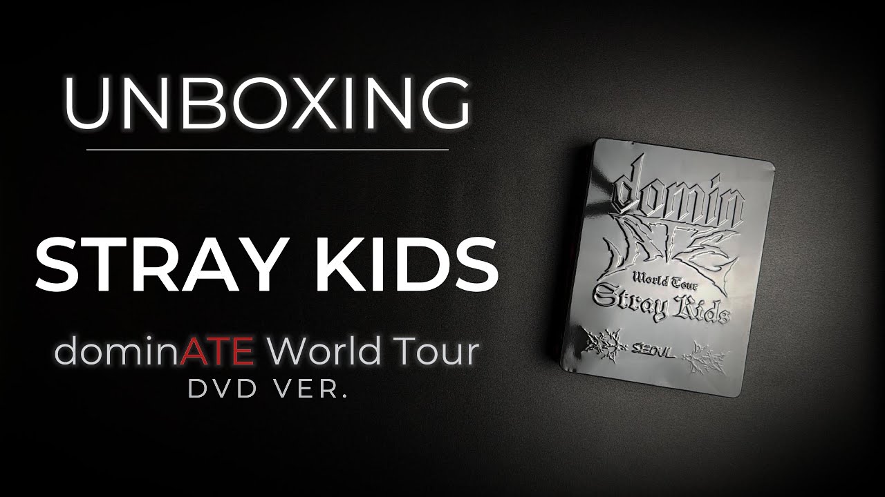 Stray Kids &ndash; dominATE World Tour Seoul DVD ver. Unboxing | Case 053