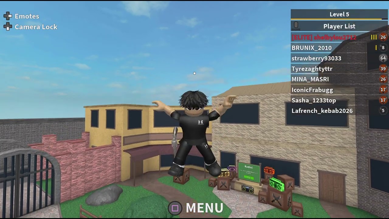 Roblox mixte entre murder mystery et de basket-ball
