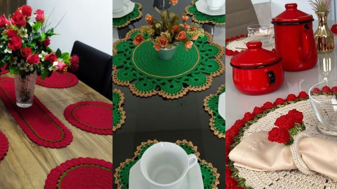 Discover Your NEW Favorite Crochet Table Runner Design!