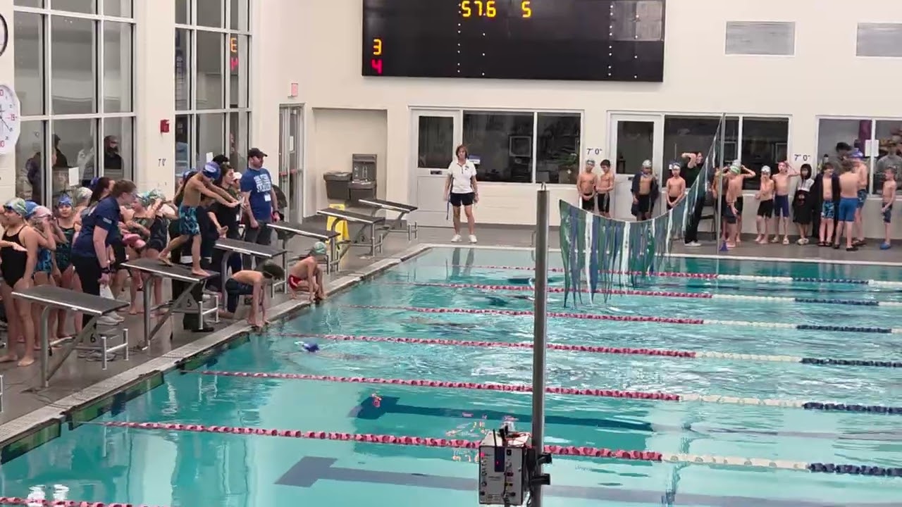 Gabriel (8) 100 Medley Relay (3Fly) | Carol Stream Dolphins VS Des Plaines | 1/24/26 | Boy8&U 