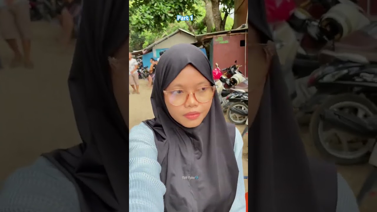 Suasana Wisata Sawarna H+4 Lebaran Part1.. #minivlog #sawarnabeach #tehtyka