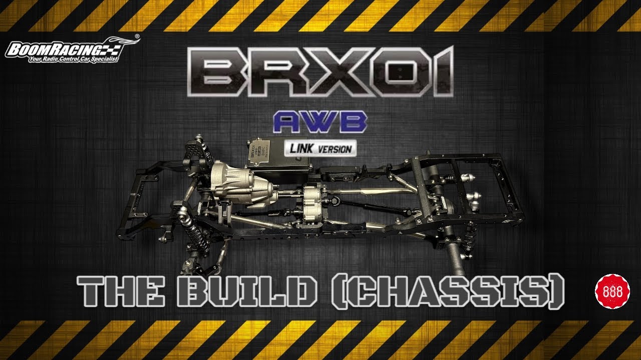 [Сборка] BoomRacing BRX01 AWB Link | Распаковка и сборка шасси (часть 1/3)