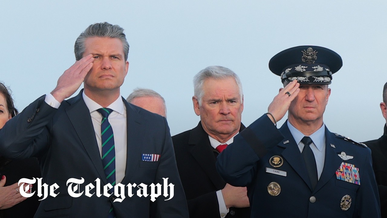Live: U.S. officials to hold press conference to discuss U.S. Military operation in Iran