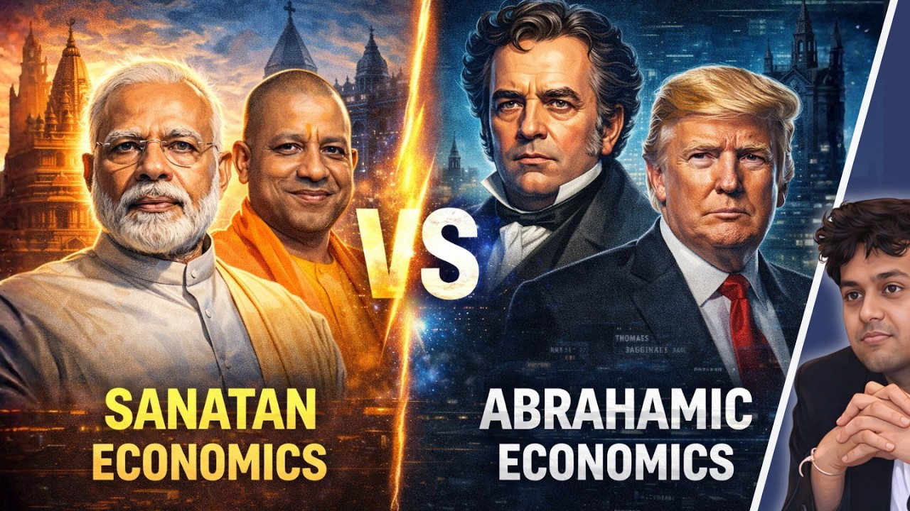 Brainwashing Of Bhartiya Minds? Sanatan Economics vs Abrahamic Economics | Dr. Ankit Shah