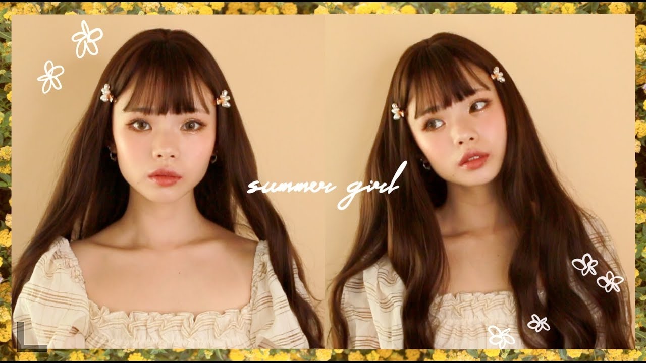 summer girl 🌼 full face of summer essentials