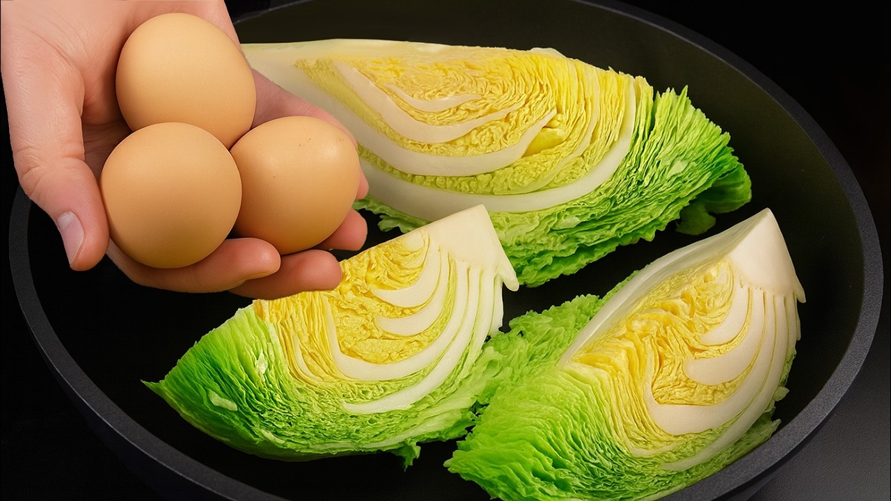 Habt ihr Kohl und 3 Eier? Dieses Rezept macht euch verrückt! Ein echtes Familienrezept!