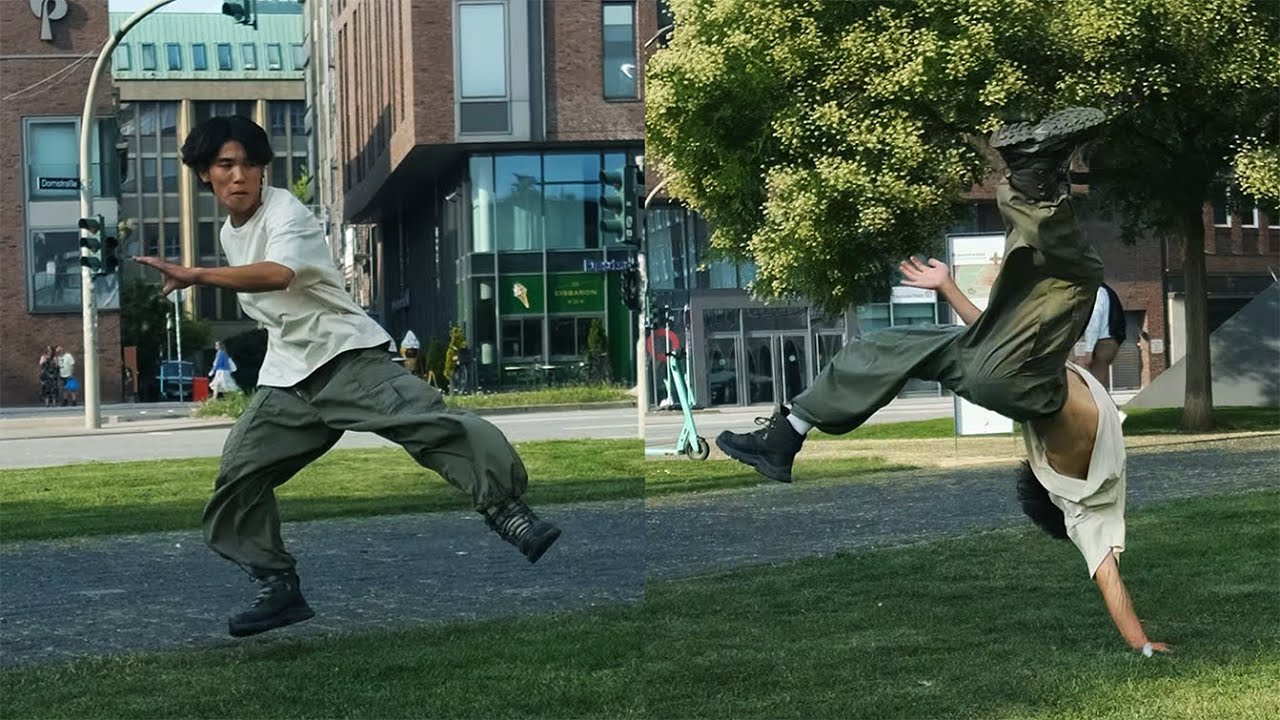 Triple cork on grass in hiking boots lol (Phoenix Gathering)