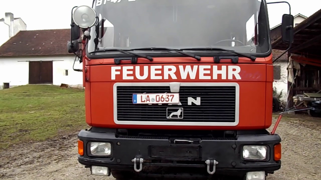 AO61 - MAN 12-232 AF (4x4) - TLF 16/5 (Tanklöschfahrzeug)