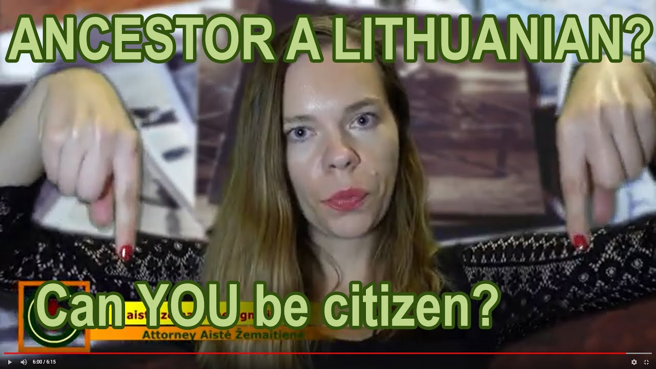 Lithuanian citizenship FAQ