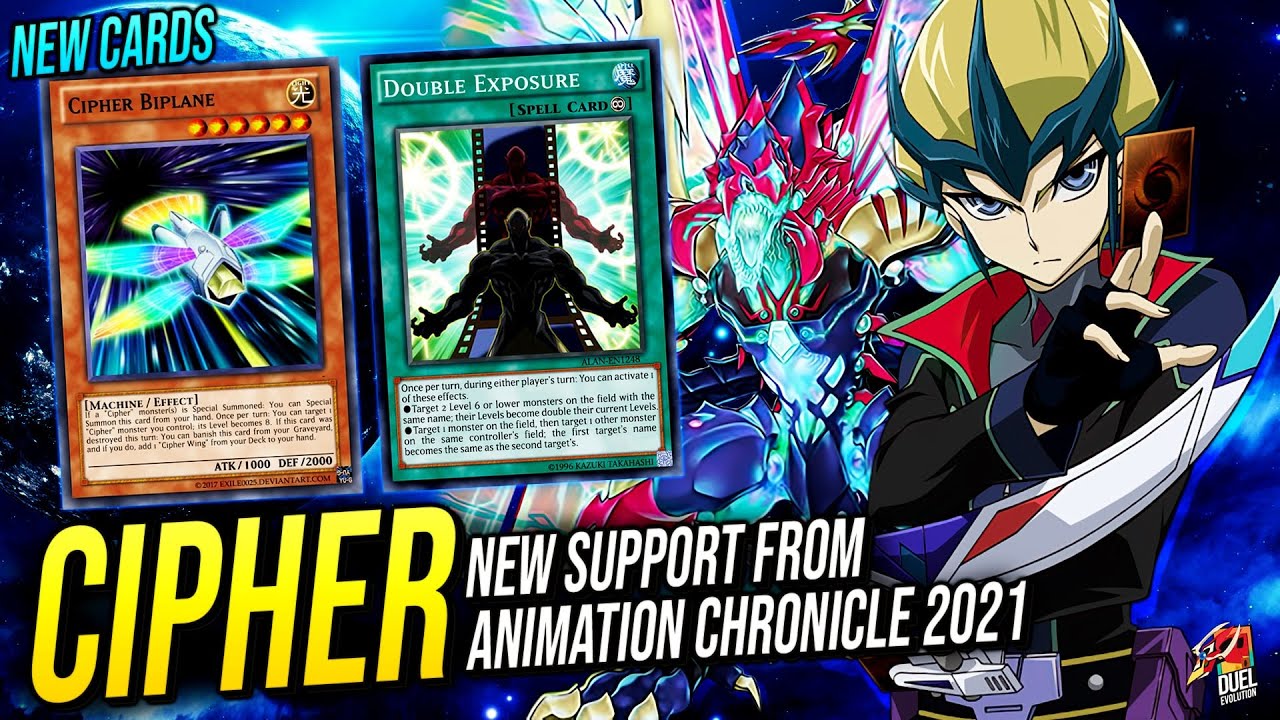 Cipher Deck with NEW SUPPORT from Animation Chronicle 2021