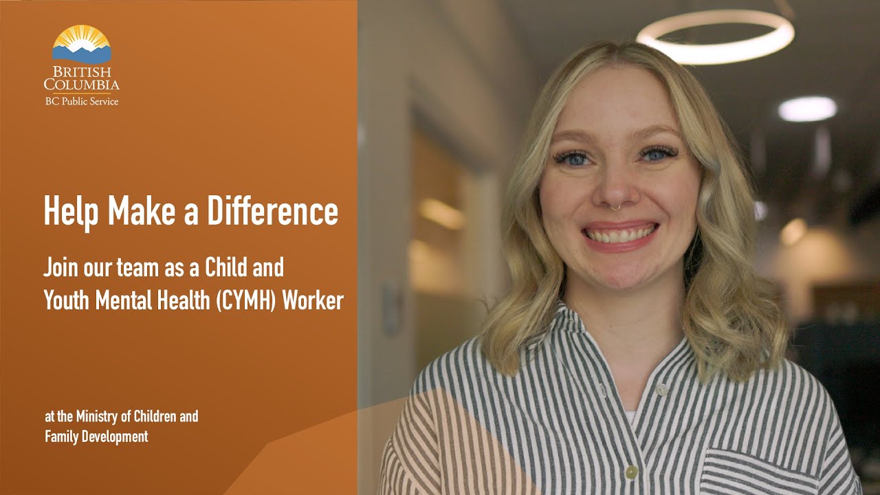 Help Make a Difference: Join our team as a Child and Youth Mental Health (CYMH) Worker
