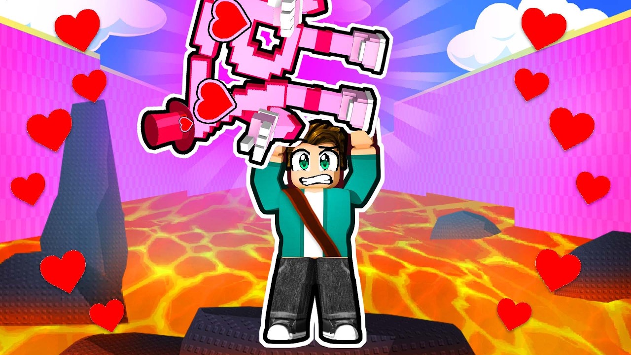 Evento BRAINROTS VALENTINE'S DAY no Sobreviva á Lava