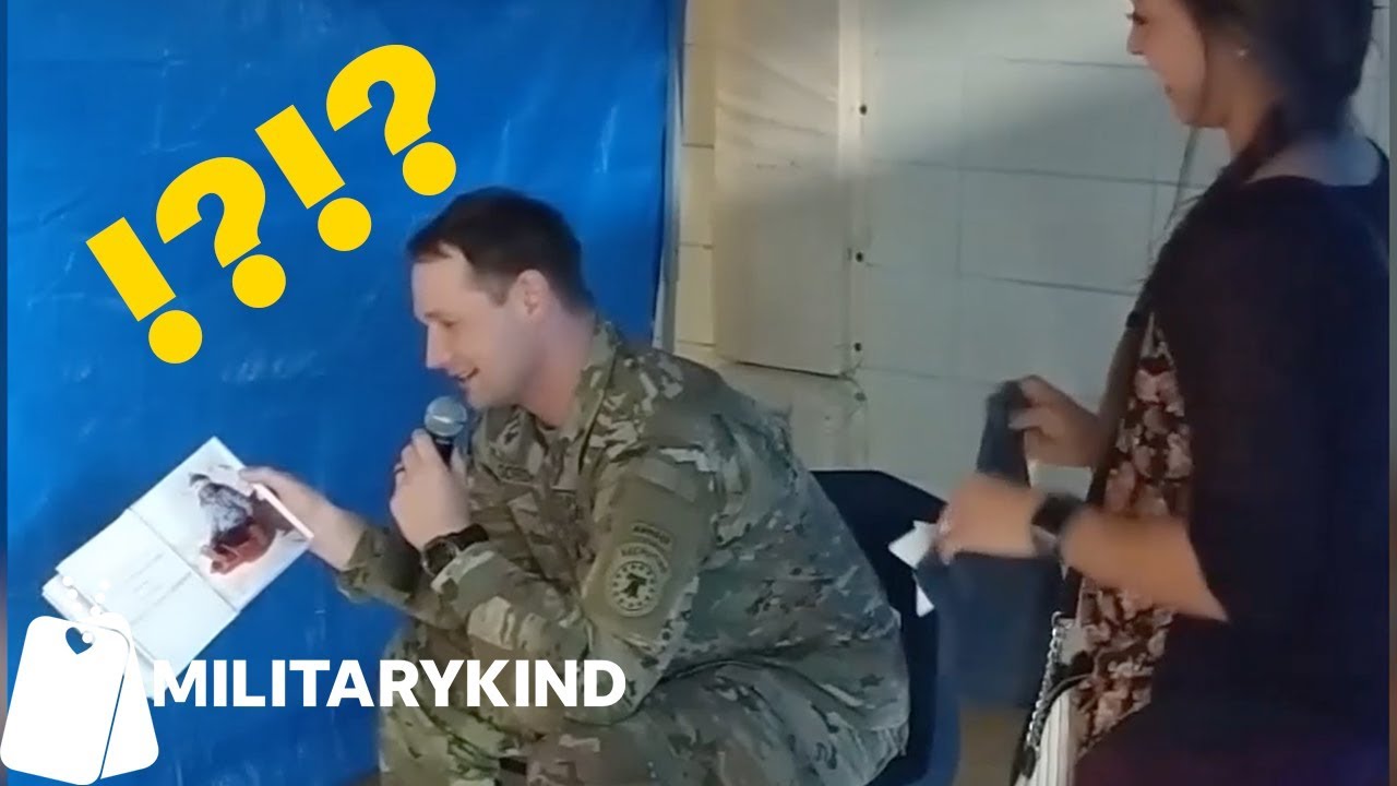 Soldier tears up reading wife’s pregnancy announcement | Militarykind