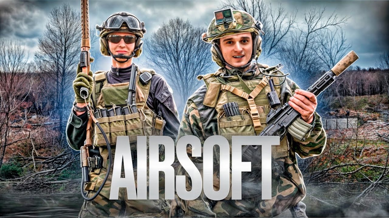 POPRV&Eacute; HRAJU AIRSOFT!