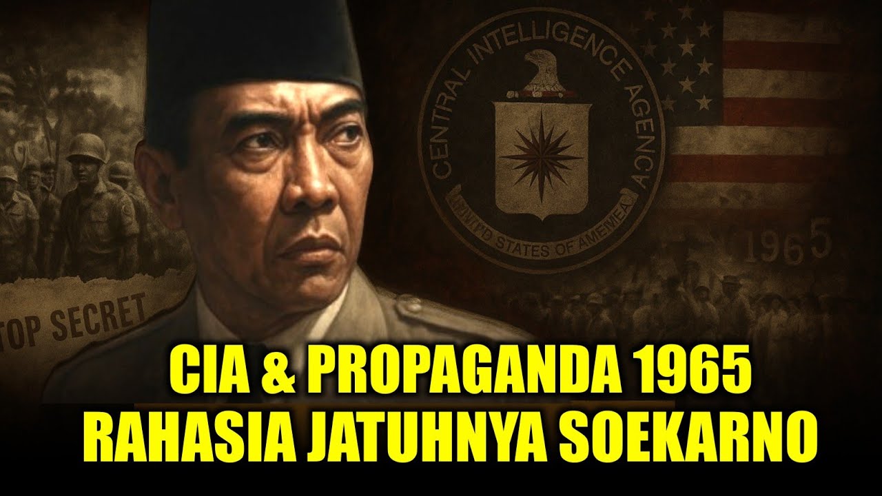 CIA & Kudeta 1965: Fakta Gelap Penggulingan Soekarno yang Disembunyikan!