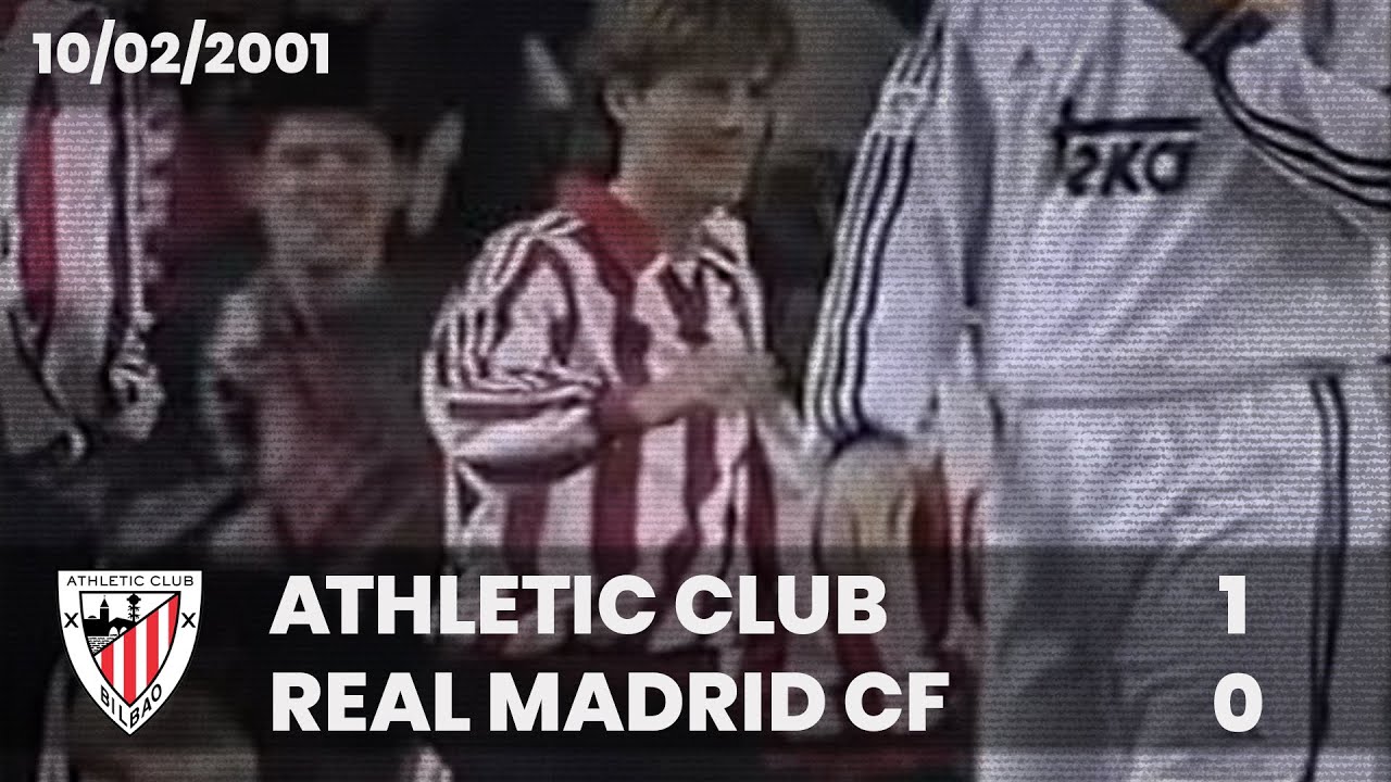 ⚽️ [Liga 00/01] J22 I Athletic Club 1 - Real Madrid CF 0 I LABURPENA