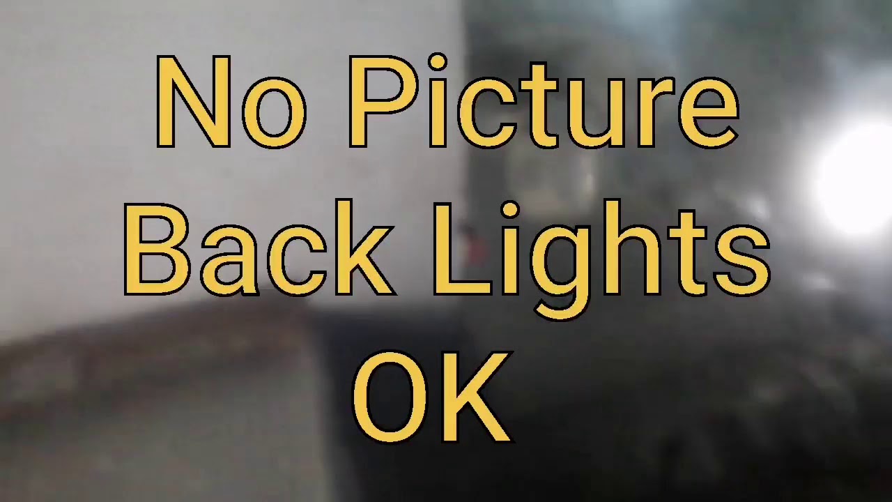 LED No Picture back Lights OK | VGH, VGL, AVDD volts Droppe |