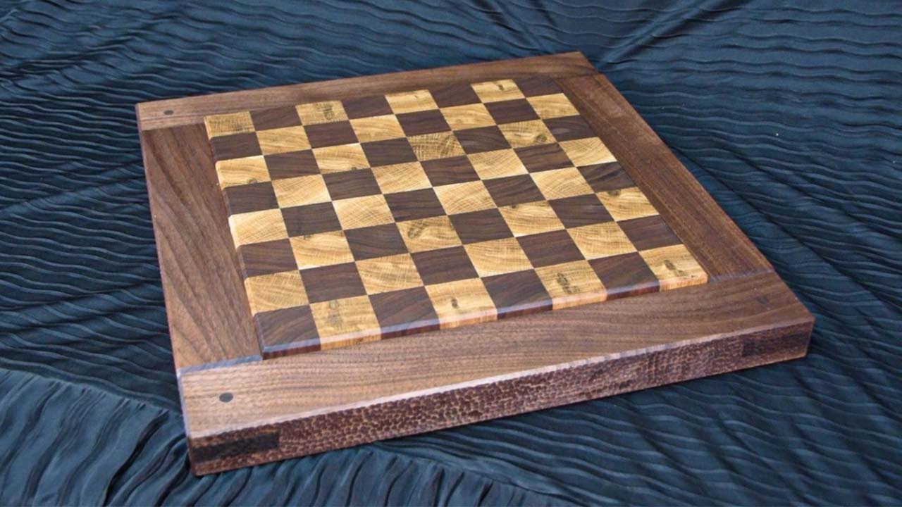 End Grain Chess Board
