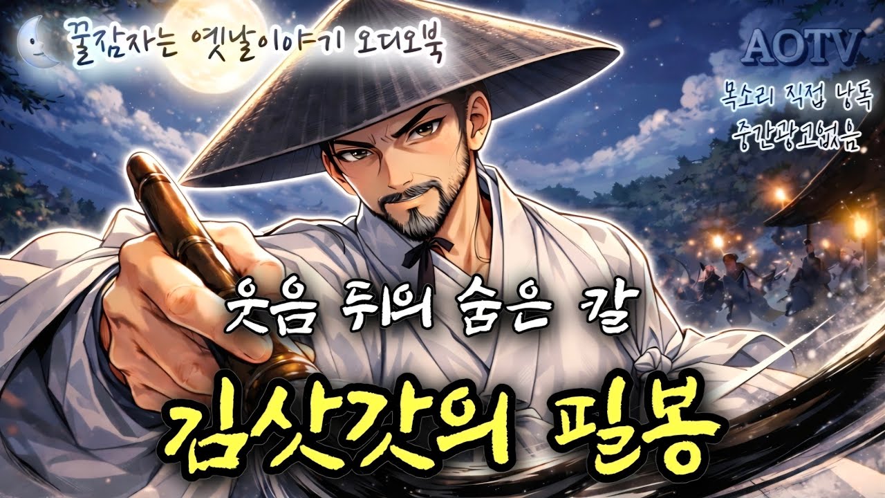 🌜웃음 뒤에 숨은 칼, 김삿갓의 필봉. 소설 김삿갓 시리즈 제19부, 중간광고없는 옛날이야기, 오디오북, 잠자리동화, 책 읽어주는 여자 #알오티비