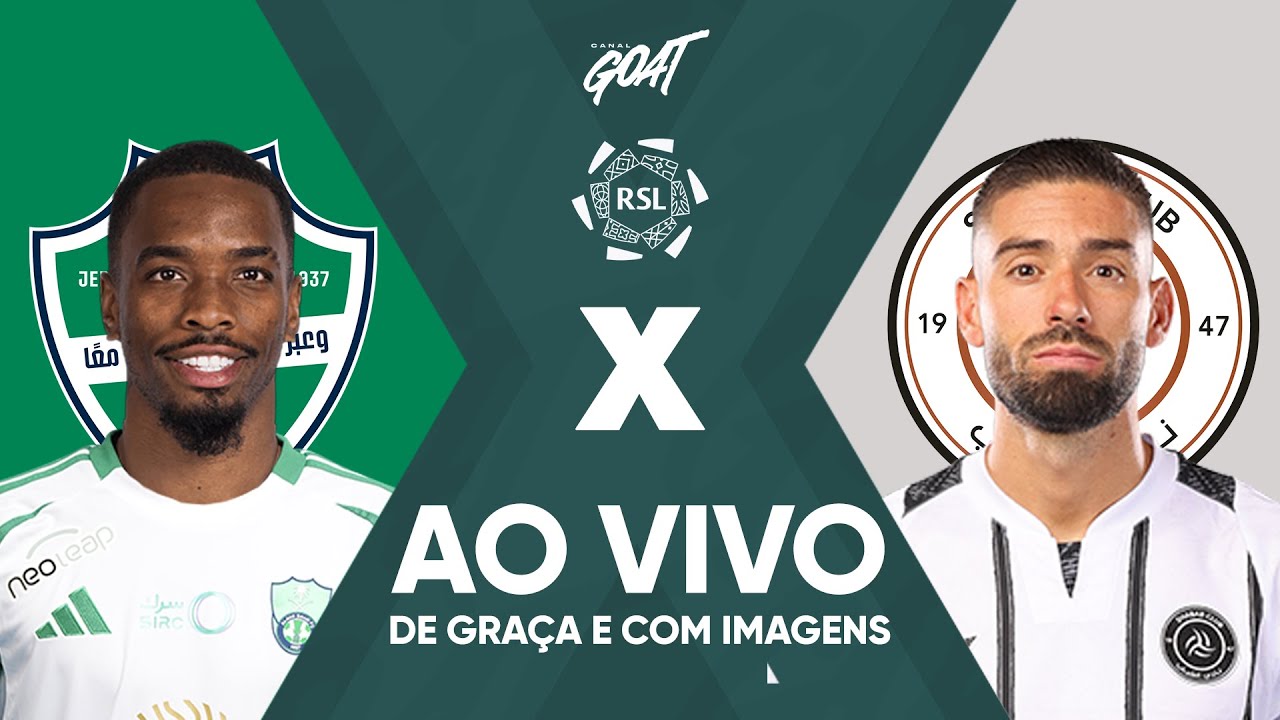 AL-AHLI X AL-SHABAB | LIGA SAUDITA | AO VIVO E COM IMAGENS