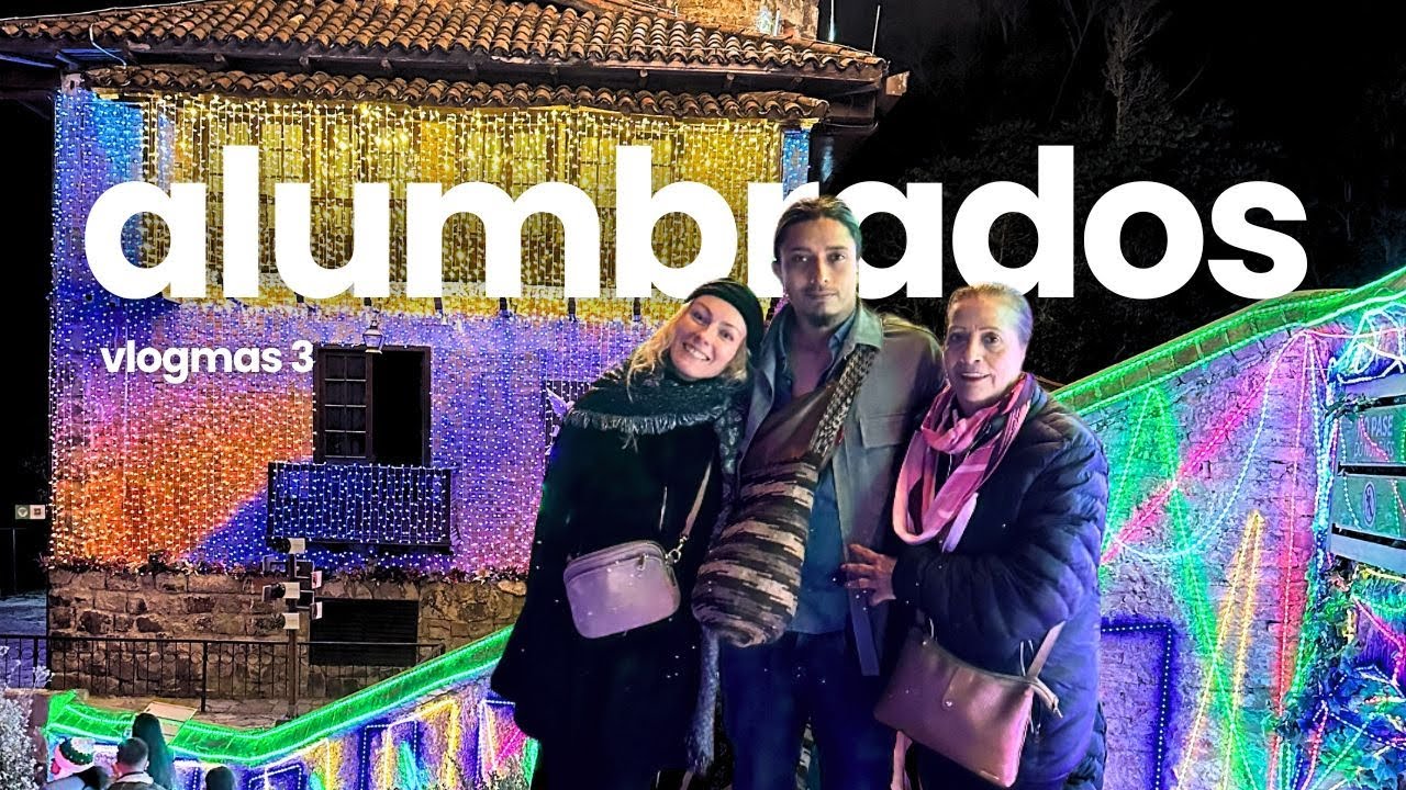 Colombia iluminada ✨ explorando los mágicos alumbrados de Bogotá | vlogmas