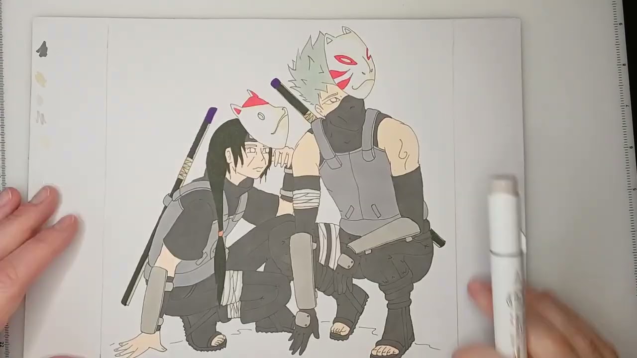 Itachi Uchiha & Kakashi Hatake 🎭 - Anbu (Naruto) by MOST - My Own Style Tribute 