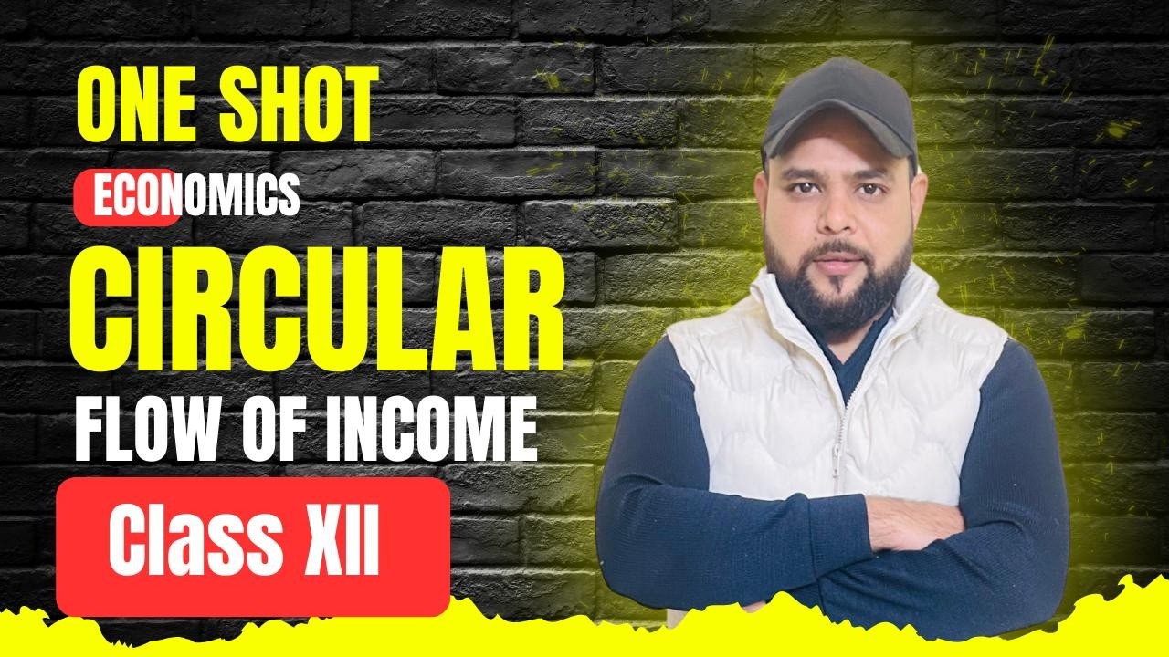 CIRCULAR FLOW OF INCOME ONE SHOT I CLASS XII ECONOMICS I CHAPTER 1 MACRO ECONOMICS