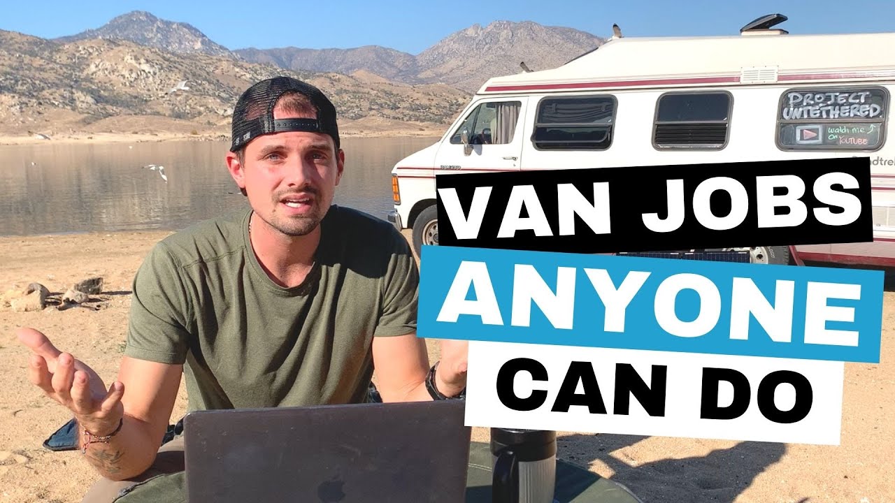 10 EASY Van Life Job Ideas ANYONE Can Do: Smart ways of making money during van life