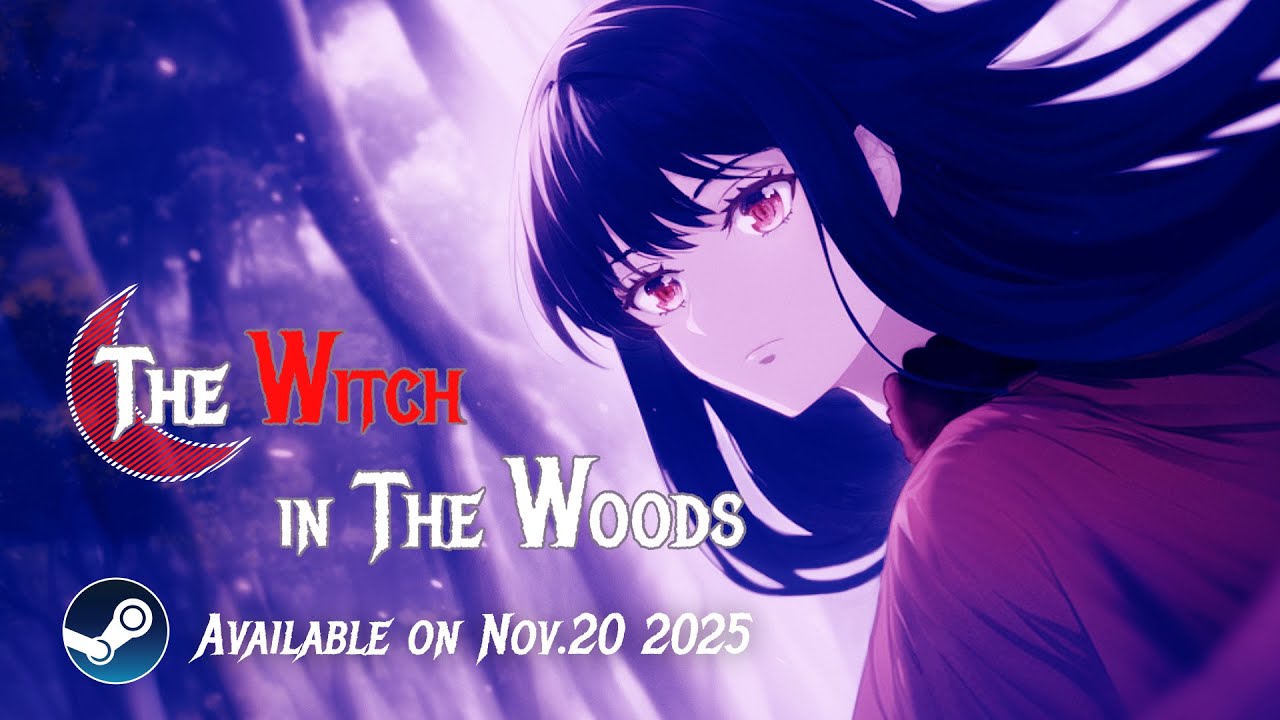 Fantasy Yuri Visual Novel『The Witch In The Woods』Trailer