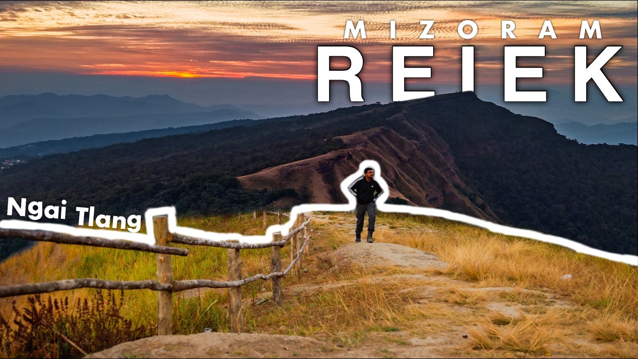 LAST DAY IN THIS BEAUTIFUL CITY OF MIZORAM | EARLY MORNING RIDE TO REIEK AND SUNRISE AT NGAI TLANG