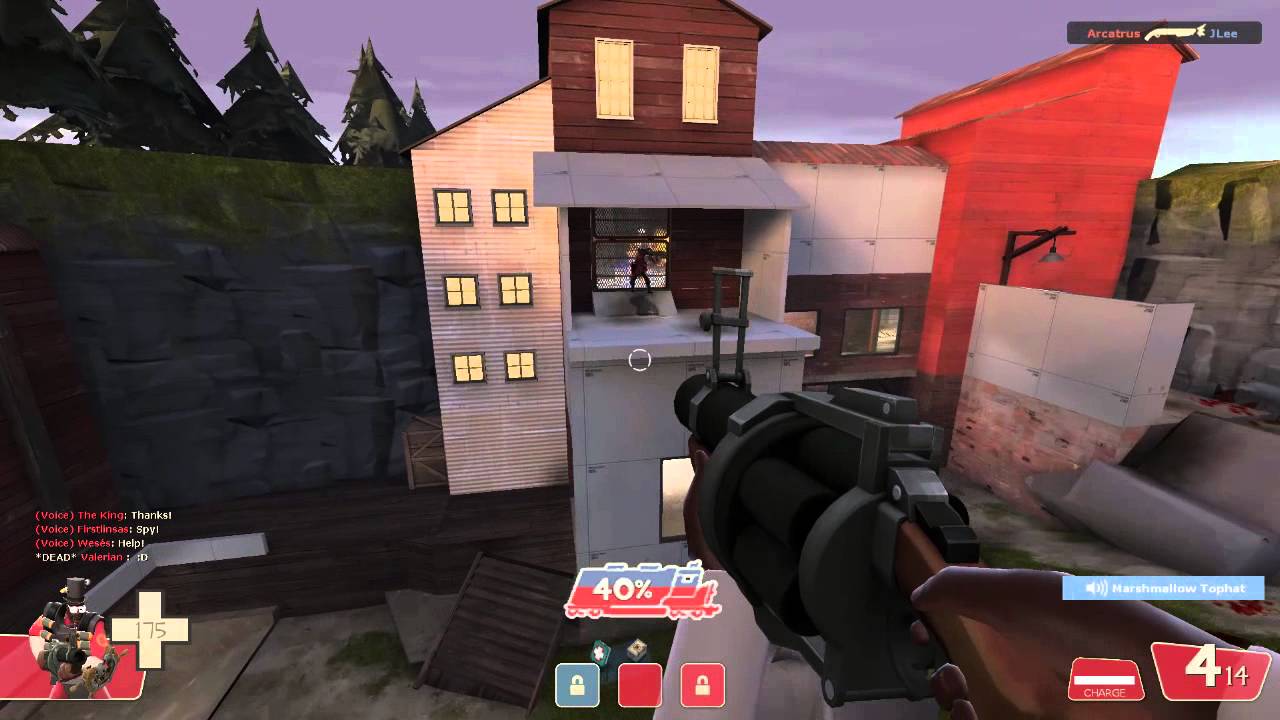 Possibly the most fitting micspamming to a map I've ever heard