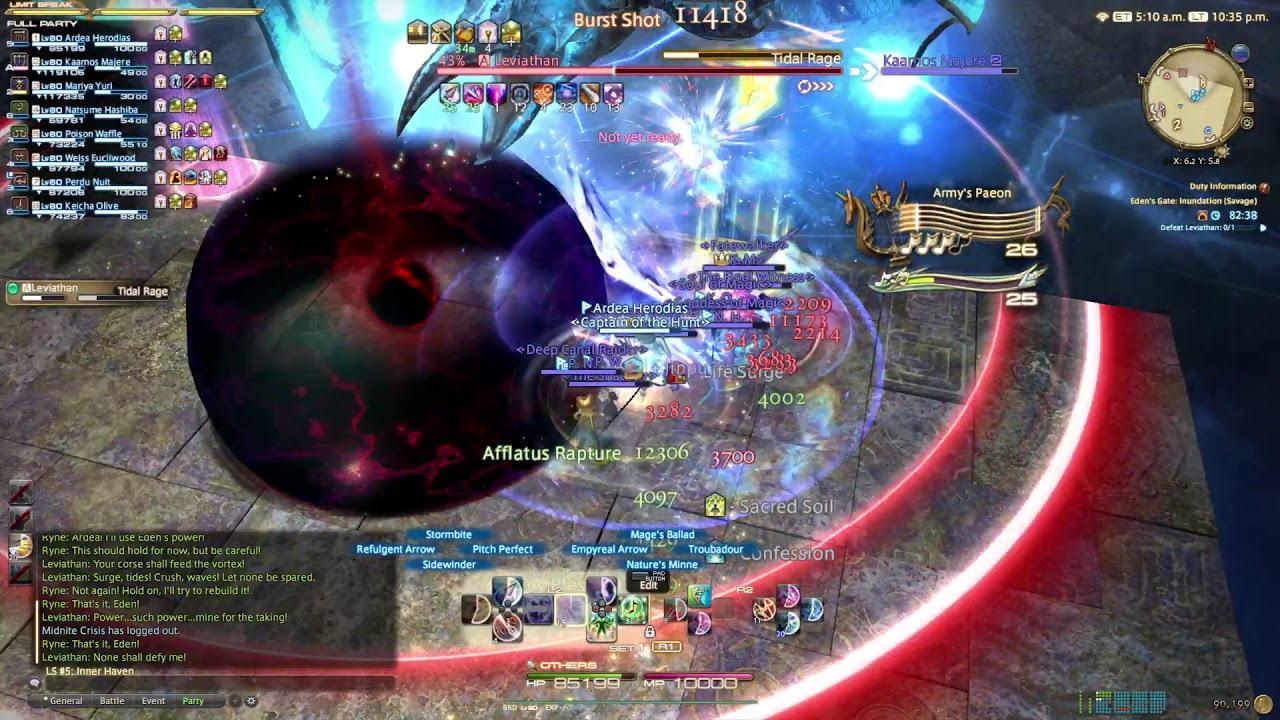 FFXIV E3S Clear -Bard POV-