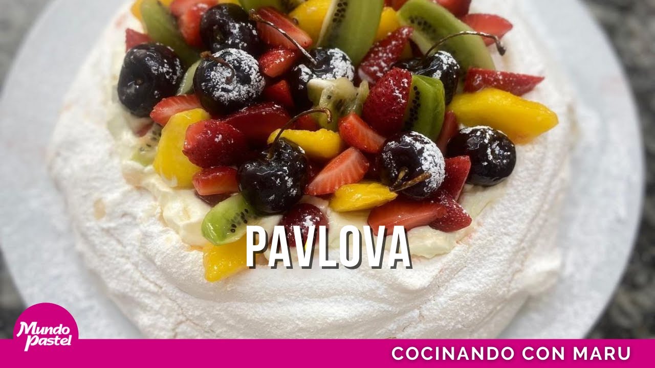 Cocinando con Maru - Pavlova