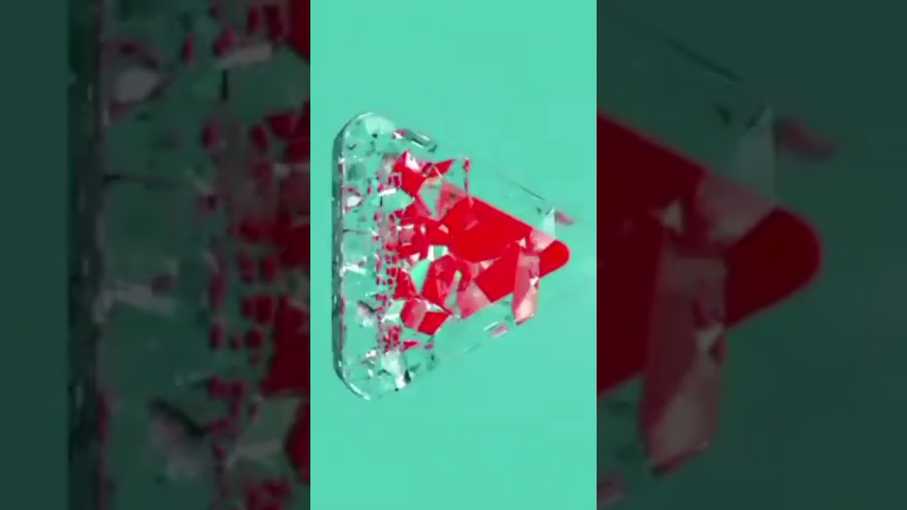 Crystal logo reveal in #maxon  by #cinema4d