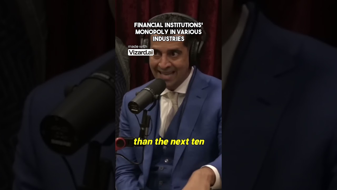 FINANCIAL INSTITUTION'S MONOPOLY IN VARIOUS INDUSTRIES #shorts #pbdpodcast #ukraine #jre #interview