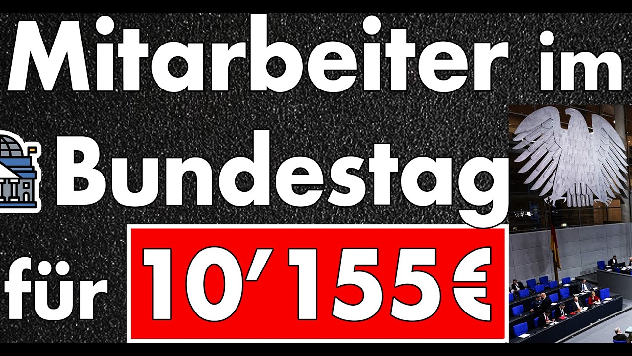 Zahlen, Daten, Fakten zu Mitarbeitern im Deutschen Bundestag! Informationen eines Insiders.
