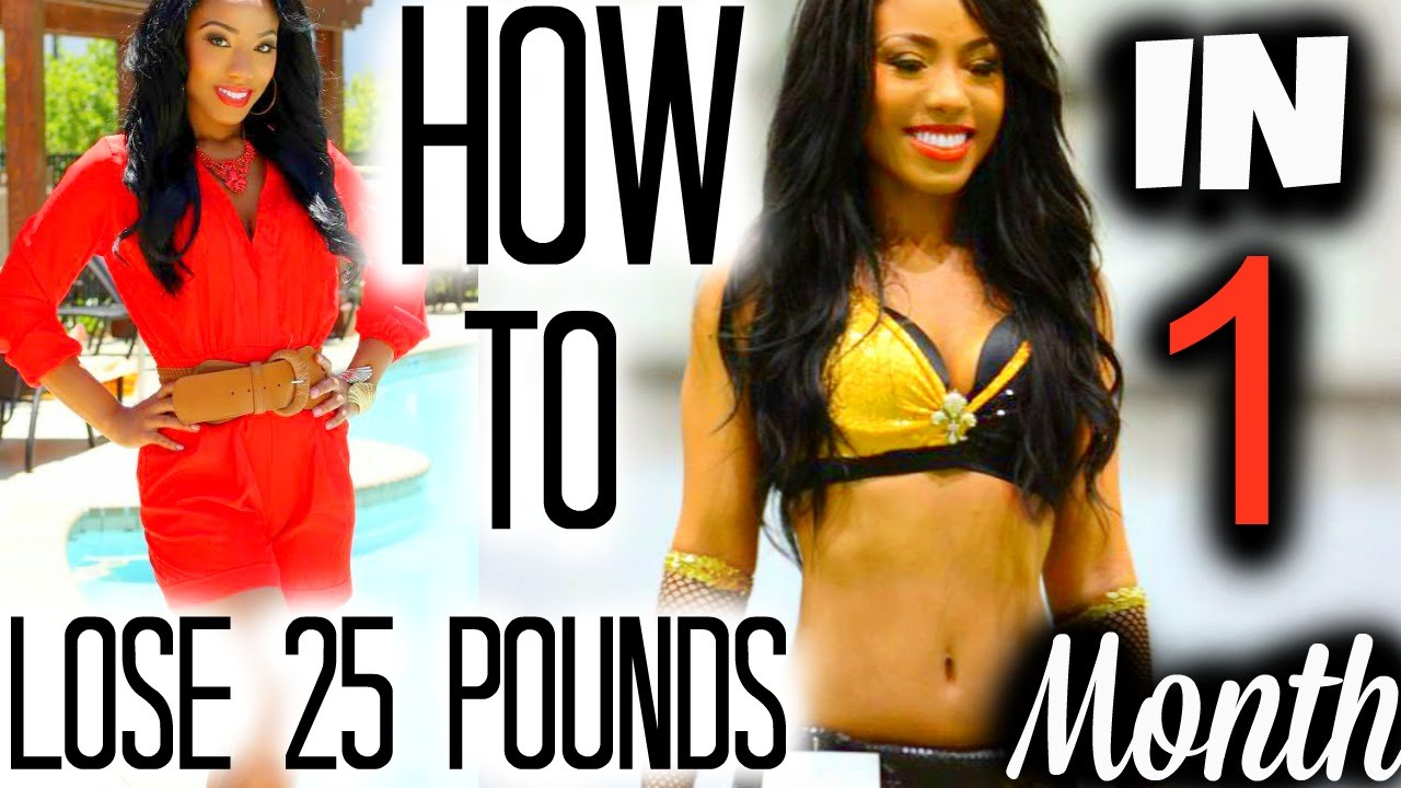 How I Lost 25 Pounds In a Month