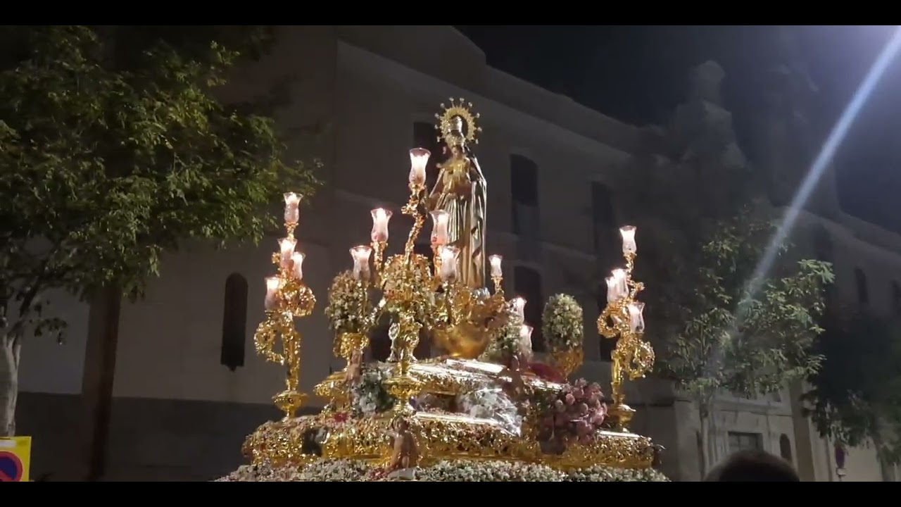 RECOGIDA MARÍA AUXILIADORA DE UTRERA EN SU SALIDA EXTRAORDINARIA, MEDALLA DE ORO - 2022