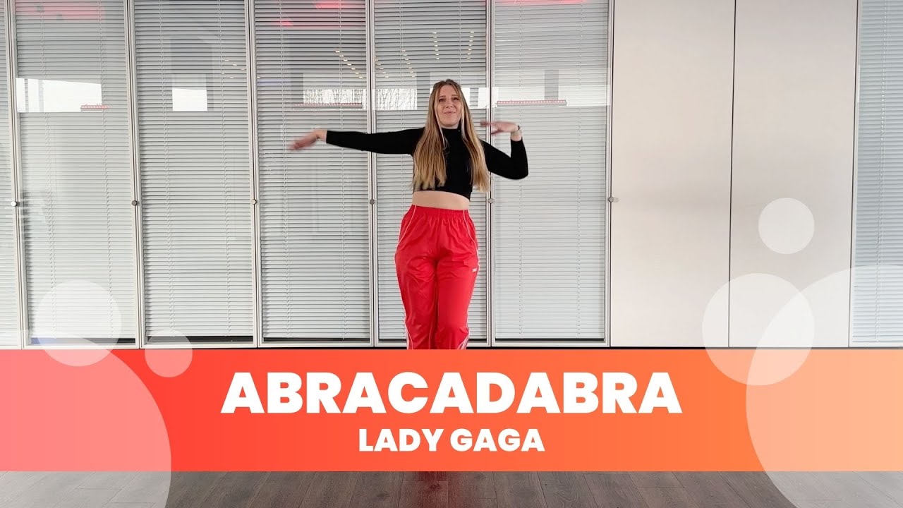 ABRACADABRA by Lady Gaga 🤍 | ZUMBA® x Waacking with Johanna-Maria #zumba #waacking #abracadabra