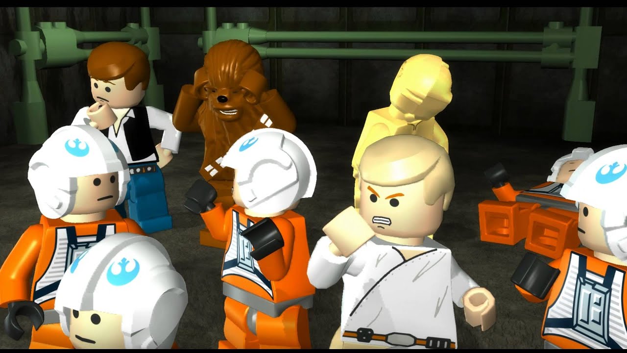 Lego Star Wars : The Complete Saga - Movie (All Cutscenes)