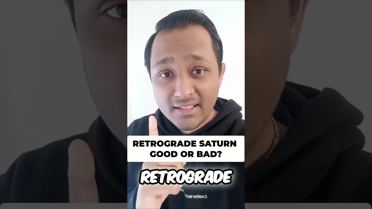 Secret to know if your retrograde Saturn will give you good or bad results #retrogradesaturn #retro