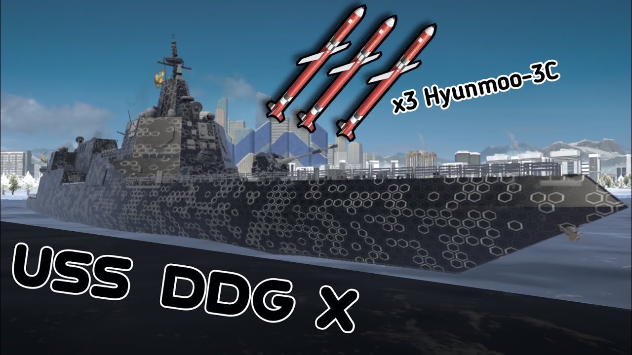 USS DDG(X) destroyer gold tapi kok spek dollar? || Modern Warship 