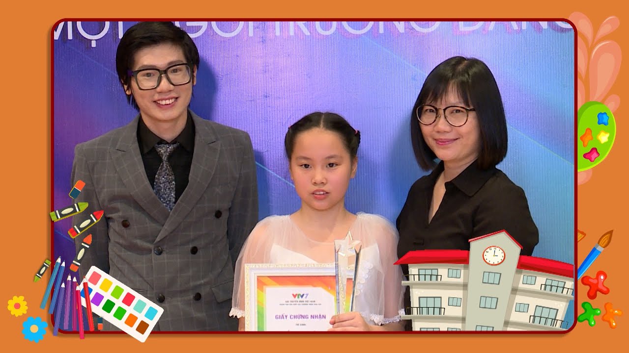 Triển lãm Trao giải các Tác phẩm Xuất Sắc nhất của cuộc thi | EM VẼ TRƯỜNG HỌC HẠNH PHÚC