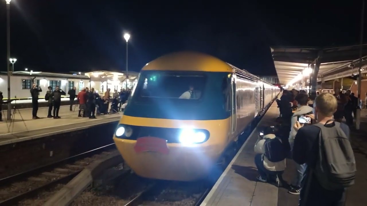 No 169 18th September 23 Inter City 125. The last XC HST to leave Derby Railway Station