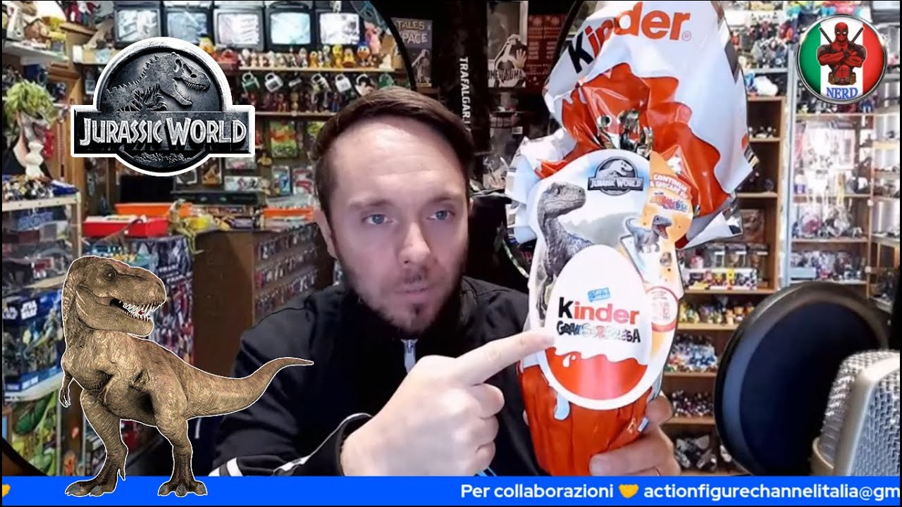 Kinder Gransorpresa Jurassic World   Pasqua 2022