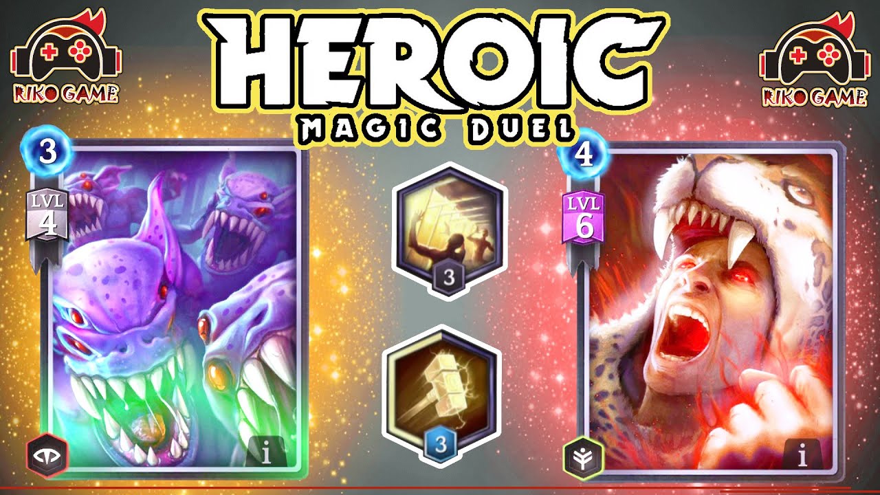 Heroic Magic Duel - Batlles  || GamePlay 🔥🔥LvL 3 🔥🔥 RGame