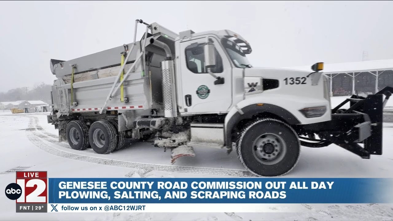 Snowplow crews battle Genesee County's relentless winter weather
