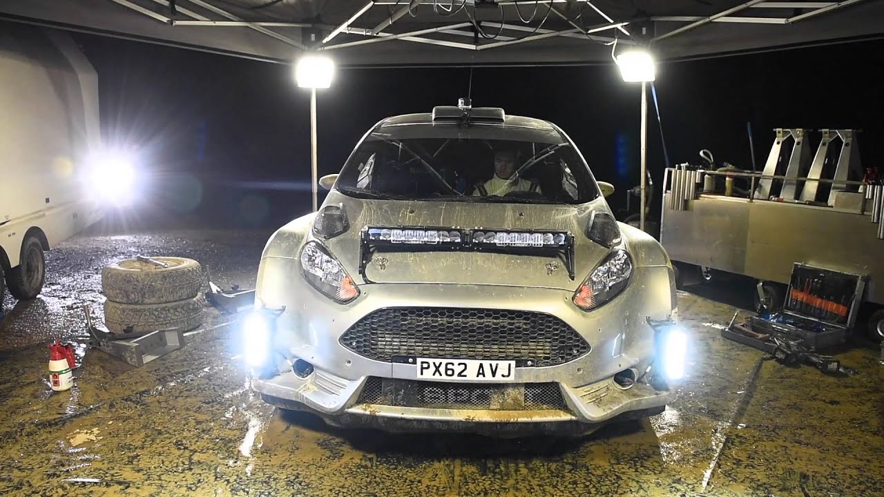 Fiesta R-5 Lighting Upgrade - M-Sport and Lazer Development video
