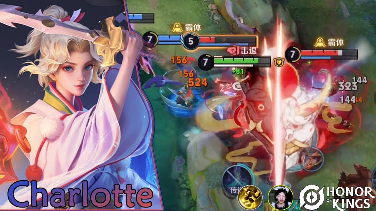 Honor of Kings（Charlotte）Charlotte's best skin｜A melhor skins de Charlotte.（ERA 1788）