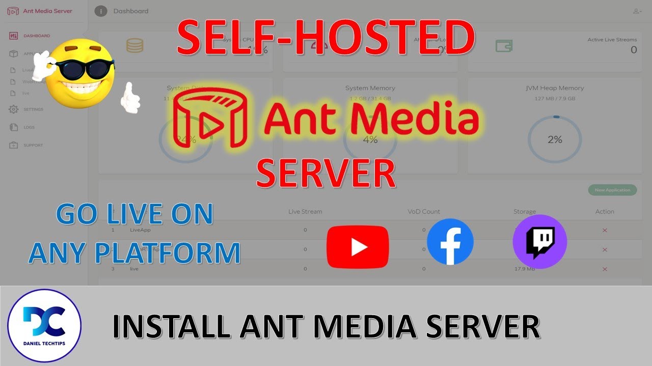 Self-Host Live Stream Server on Youtube
